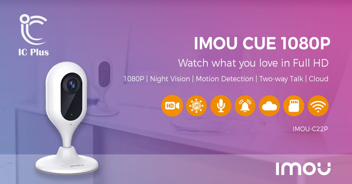 IMOU Cue 1080P Features Graphic