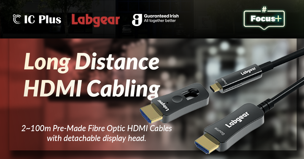 Labgear Long Distance📏 Fibre Optic HDMI Cabling