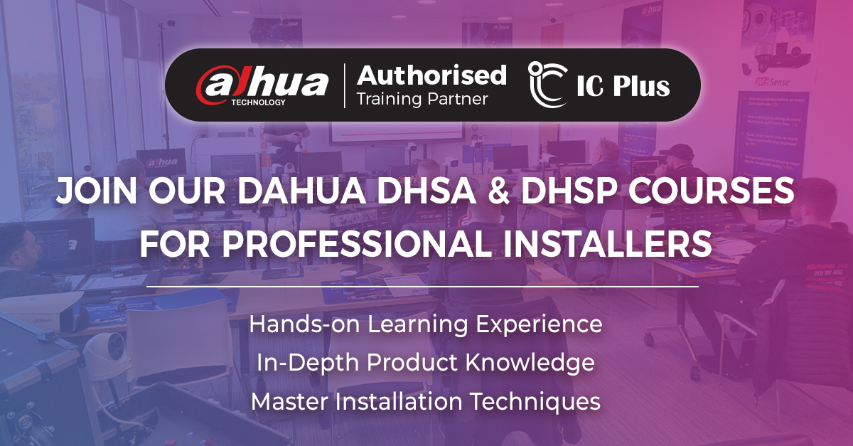 Dahua Certified Training Sessions